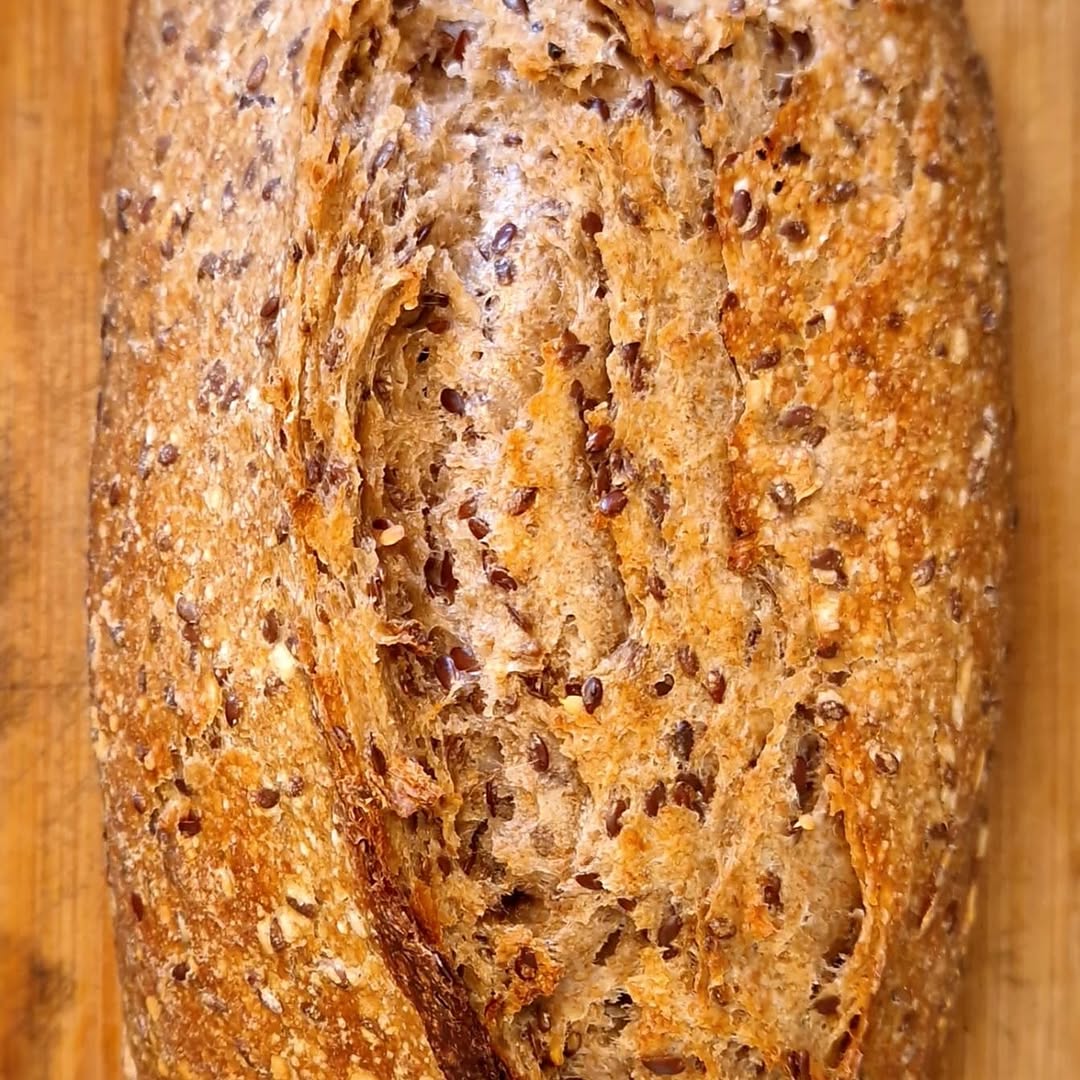 Photo by Asatoma_Conscious Food Choices on March 01, 2026. May be an image of rye bread, almonds, granola, baked goods, toast and text.