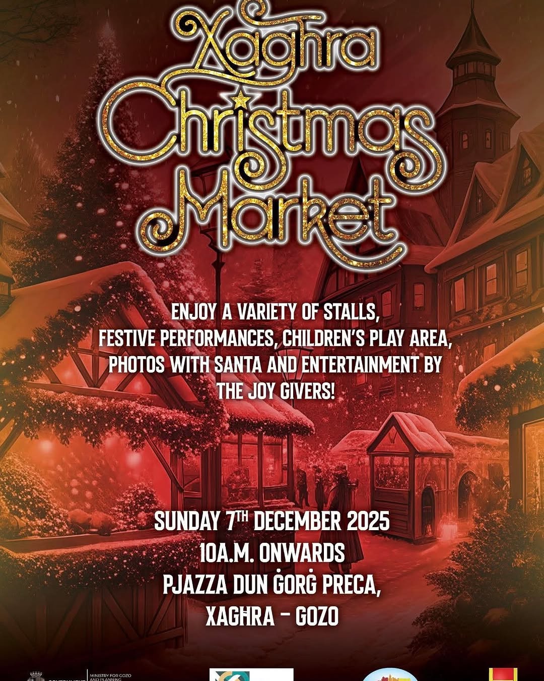 Photo by Asatoma_Conscious Food Choices on December 04, 2025. May be an image of text that says 'FRESH FINDS GOZO MERCATO Christhas Efition Saturday December 6th 4pm-9pm Mojo's Restaurant Victoria @fresh_finds_mercato freshfindsmercato@gmail.com'.